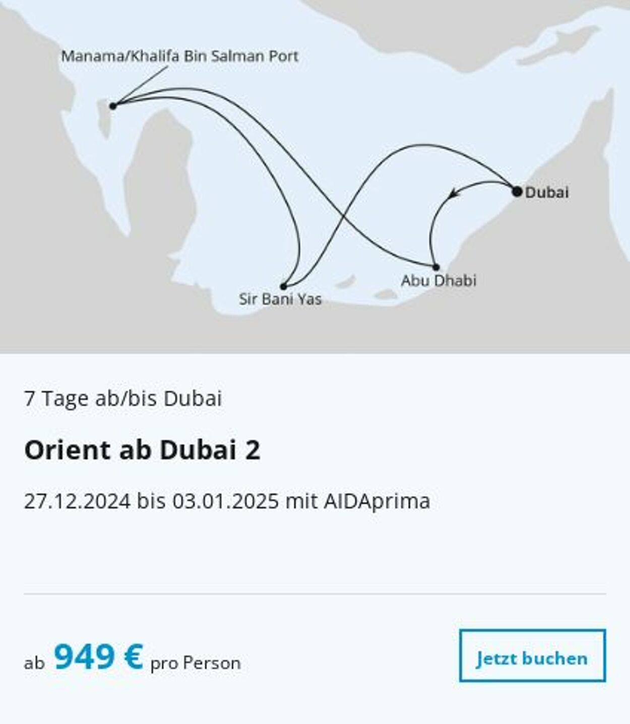 Prospekt Aida 04.11.2024 - 13.11.2024