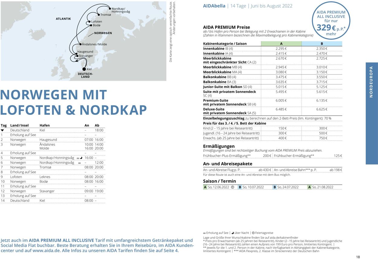 Prospekt Aida 01.03.2022 - 30.11.2022