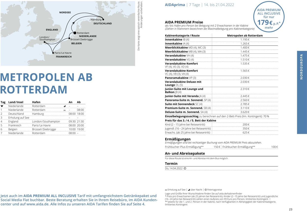 Prospekt Aida 01.03.2022 - 30.11.2022