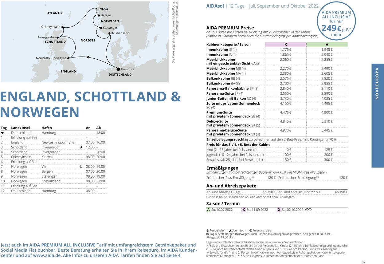 Prospekt Aida 01.03.2022 - 30.11.2022