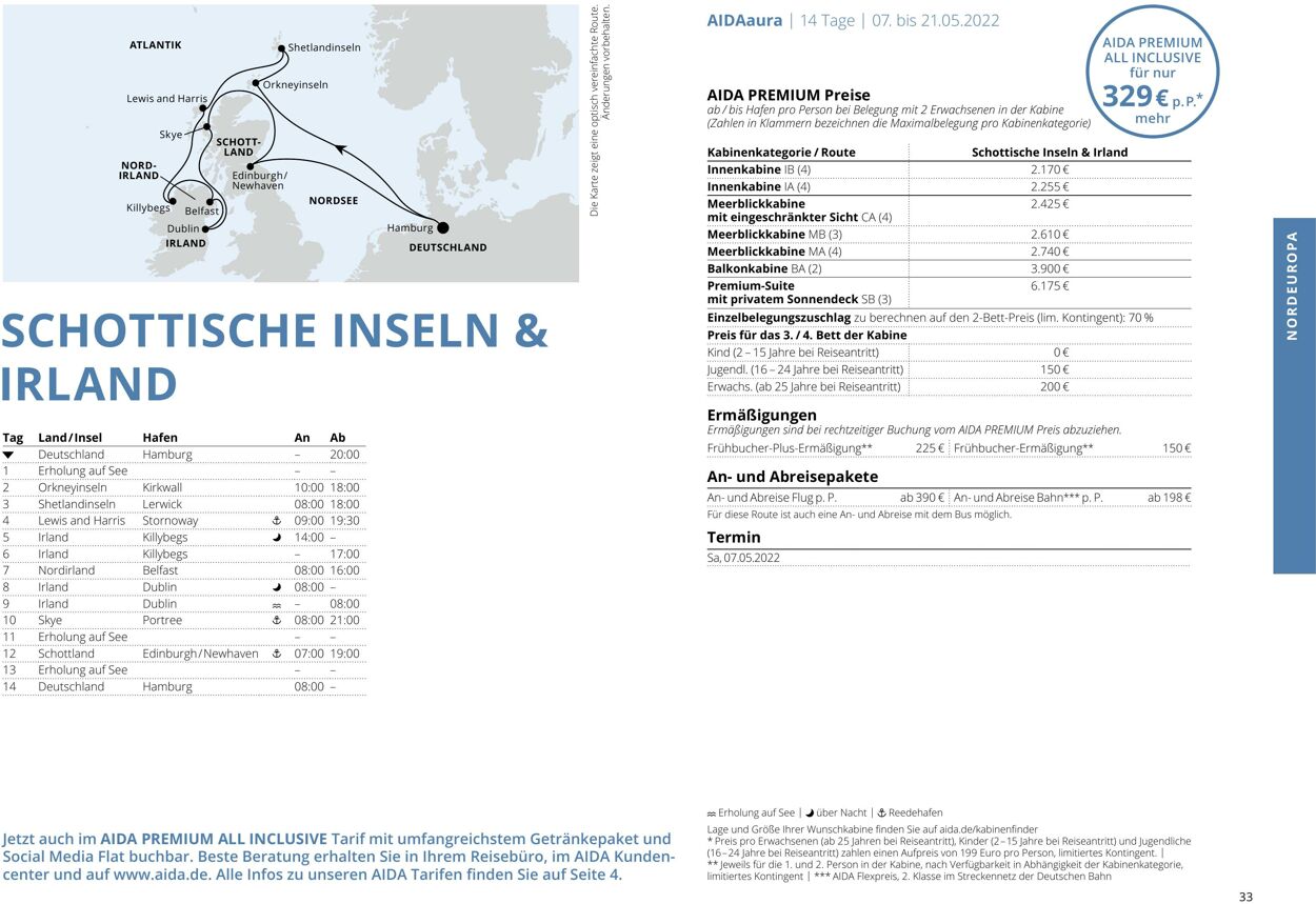 Prospekt Aida 01.03.2022 - 30.11.2022