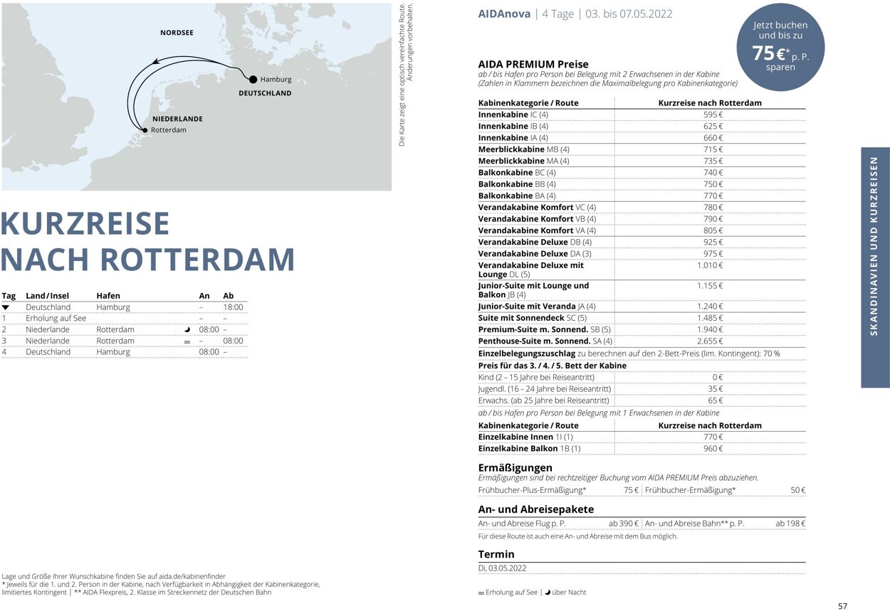 Prospekt Aida 01.03.2022 - 30.11.2022