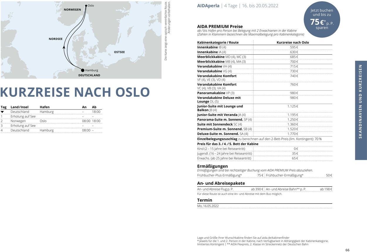 Prospekt Aida 01.03.2022 - 30.11.2022