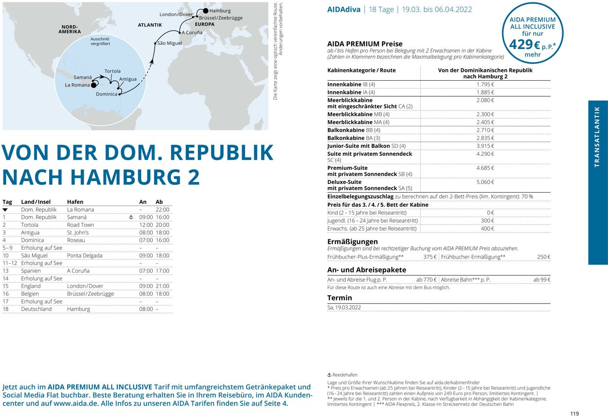 Prospekt Aida 01.03.2022 - 30.11.2022