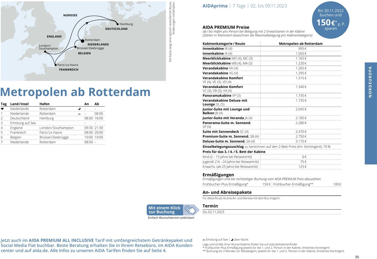 Prospekt Aida 01.03.2023 - 30.11.2023