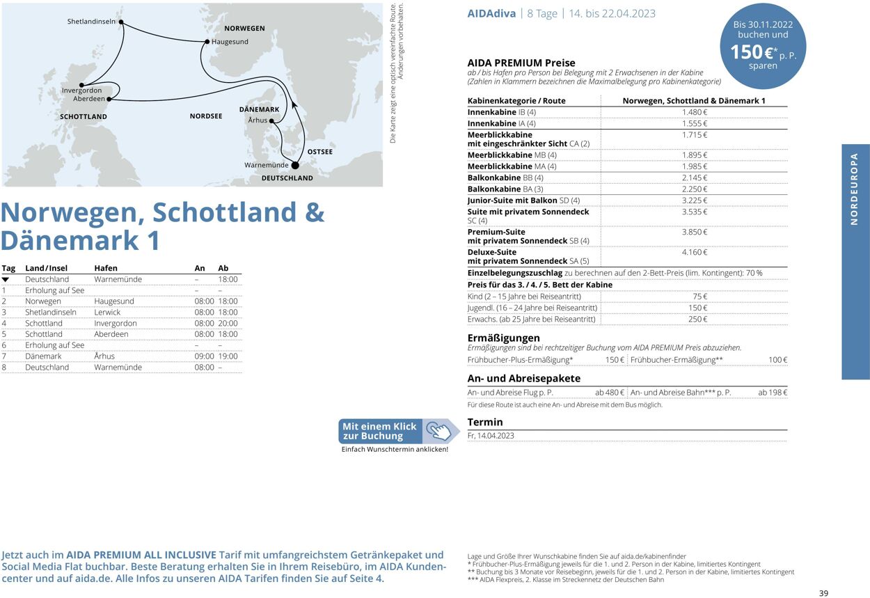 Prospekt Aida 01.03.2023 - 30.11.2023