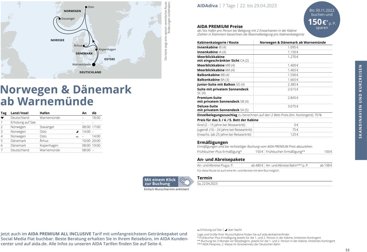 Prospekt Aida 01.03.2023 - 30.11.2023