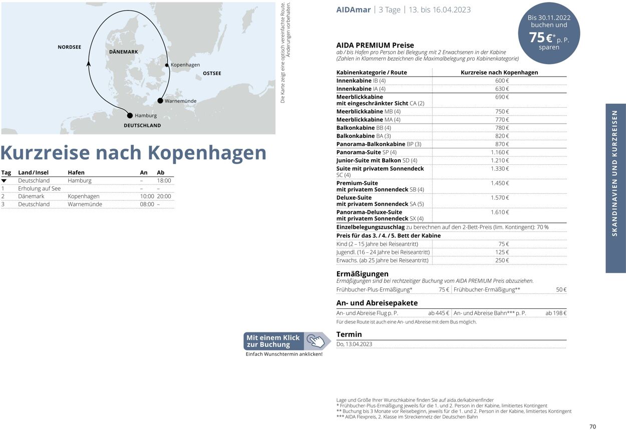 Prospekt Aida 01.03.2023 - 30.11.2023