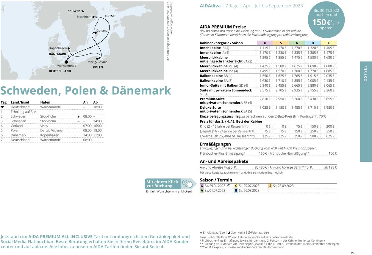 Prospekt Aida 01.03.2023 - 30.11.2023