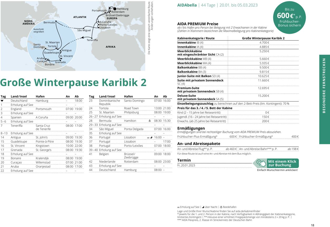 Prospekt Aida 01.10.2022 - 30.04.2023