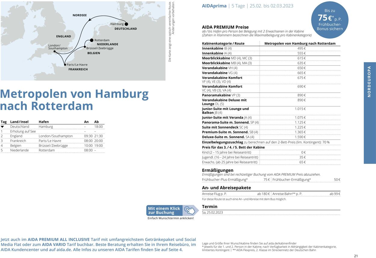 Prospekt Aida 01.10.2022 - 30.04.2023