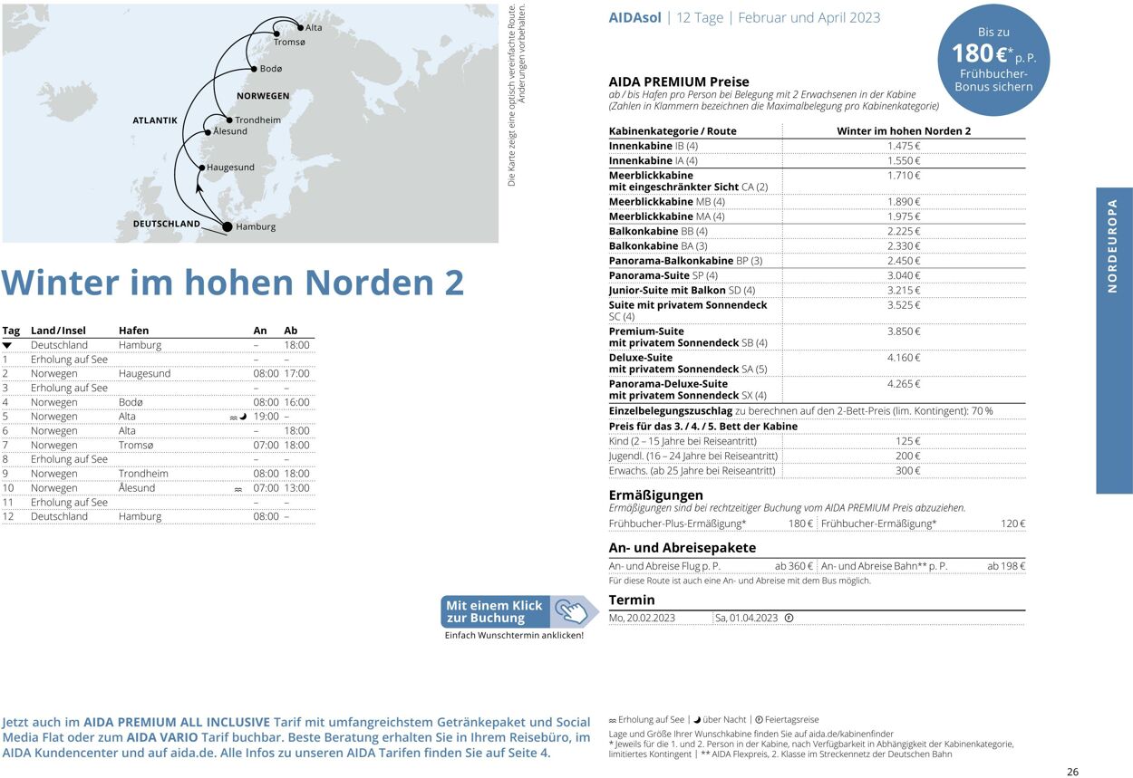 Prospekt Aida 01.10.2022 - 30.04.2023