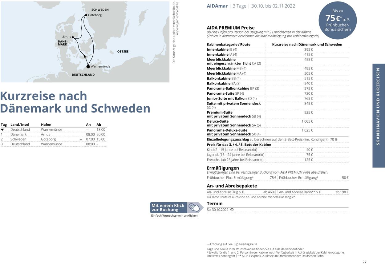 Prospekt Aida 01.10.2022 - 30.04.2023