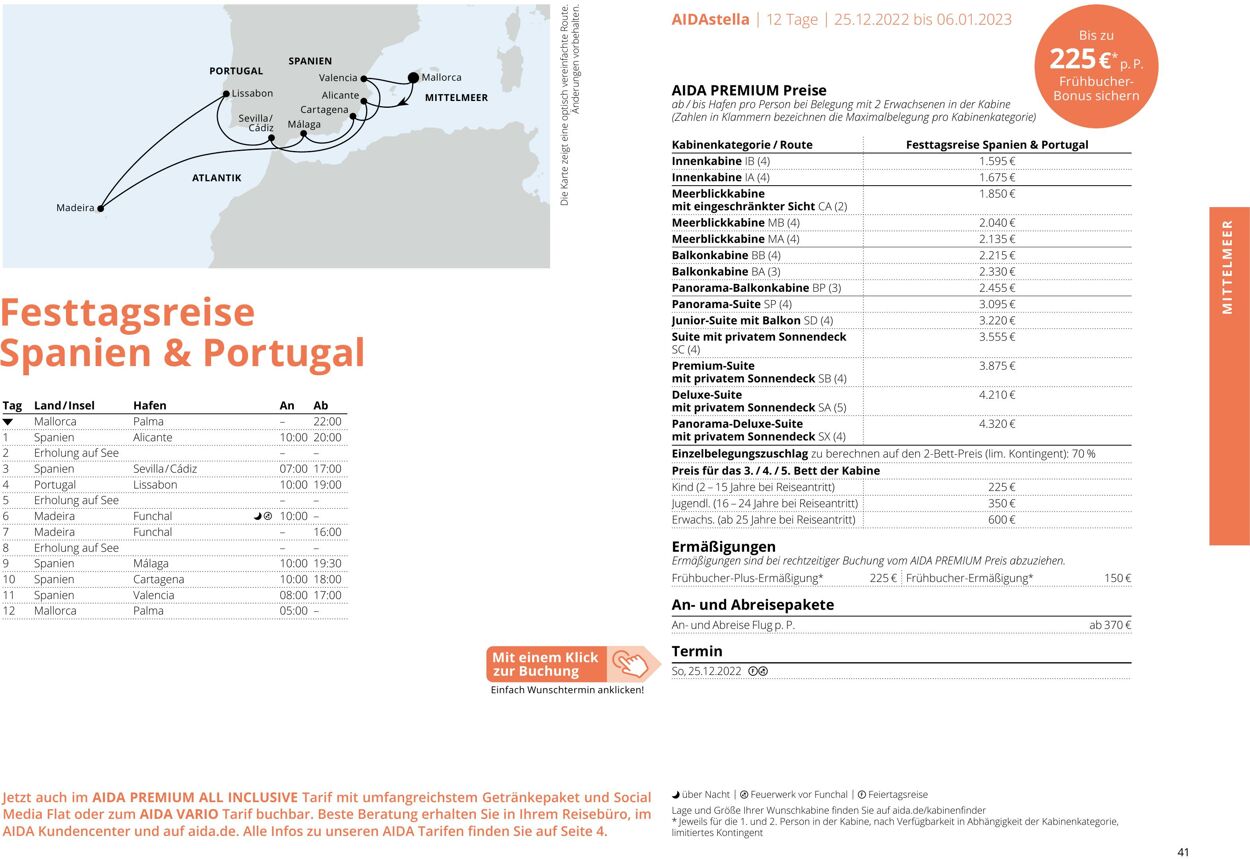 Prospekt Aida 01.10.2022 - 30.04.2023