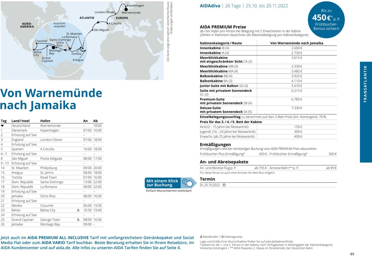 Prospekt Aida 01.10.2022 - 30.04.2023