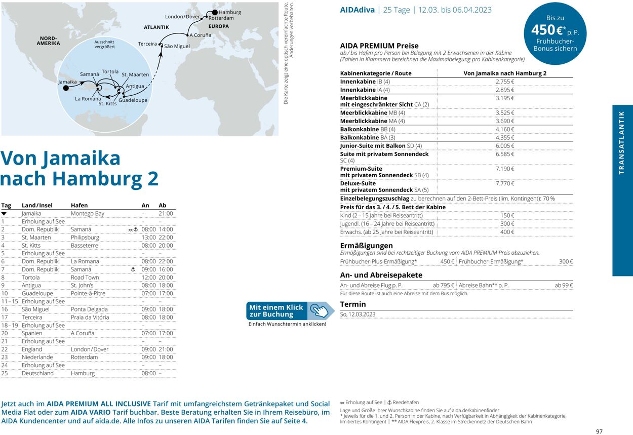 Prospekt Aida 01.10.2022 - 30.04.2023