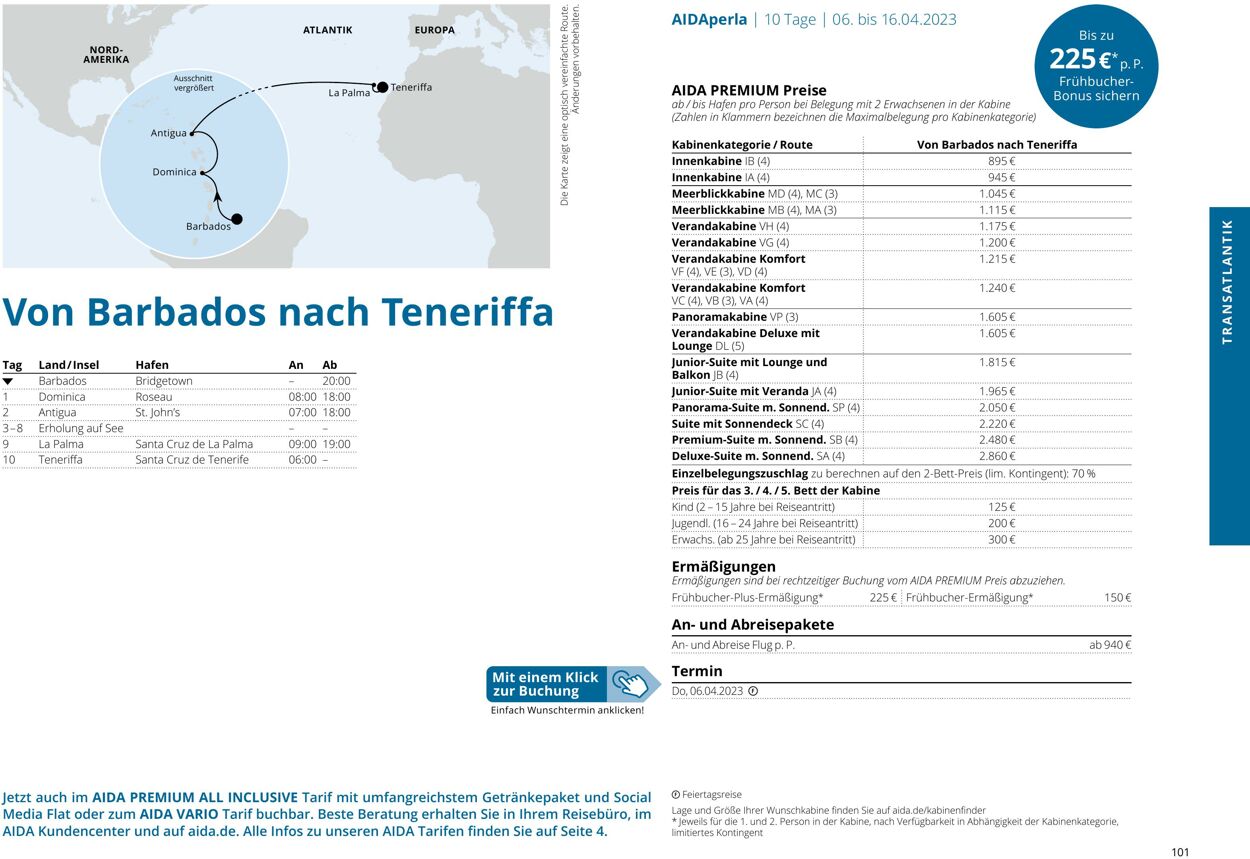 Prospekt Aida 01.10.2022 - 30.04.2023