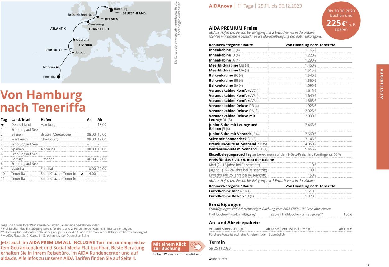 Prospekt Aida 01.10.2023 - 30.04.2024