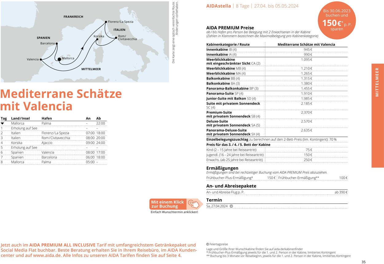 Prospekt Aida 01.10.2023 - 30.04.2024