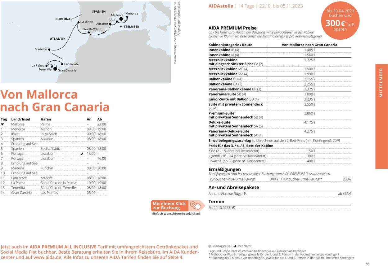 Prospekt Aida 01.10.2023 - 30.04.2024