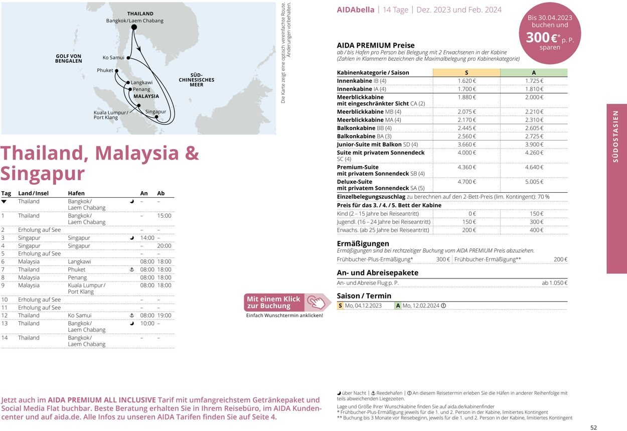 Prospekt Aida 01.10.2023 - 30.04.2024