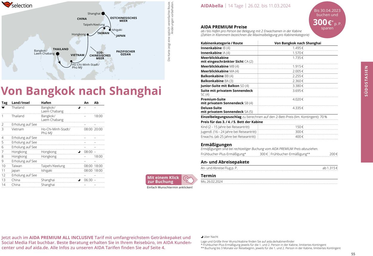 Prospekt Aida 01.10.2023 - 30.04.2024