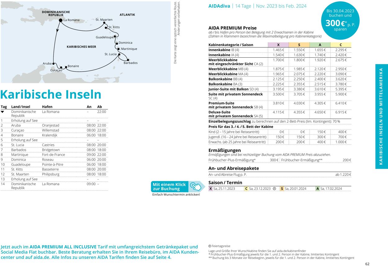 Prospekt Aida 01.10.2023 - 30.04.2024