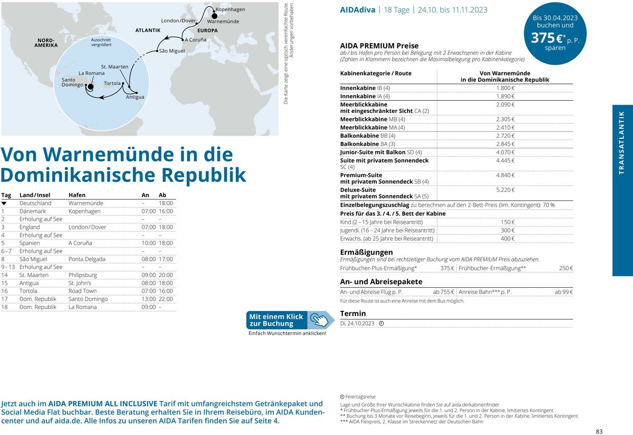 Prospekt Aida 01.10.2023 - 30.04.2024