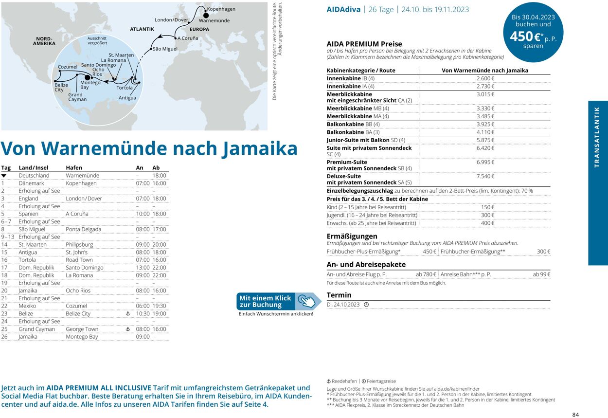 Prospekt Aida 01.10.2023 - 30.04.2024