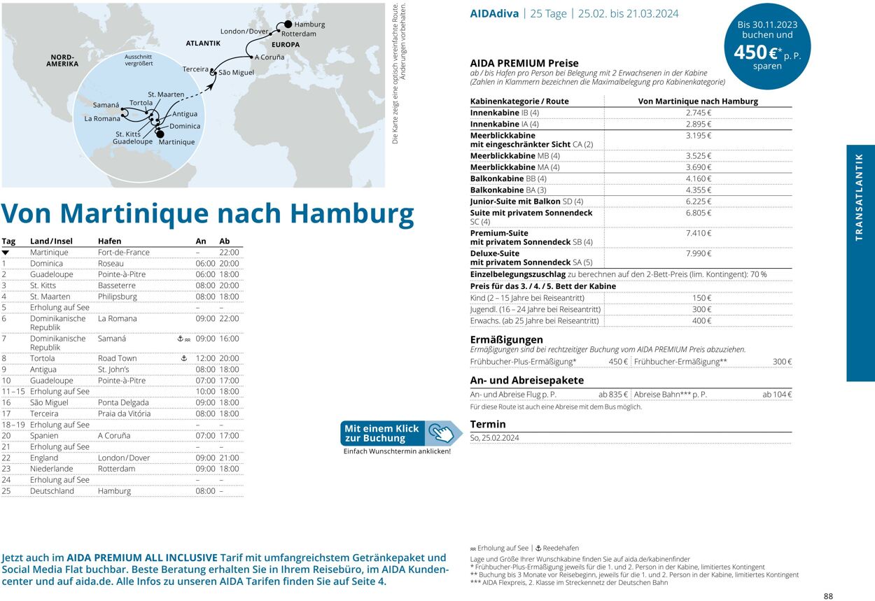 Prospekt Aida 01.10.2023 - 30.04.2024