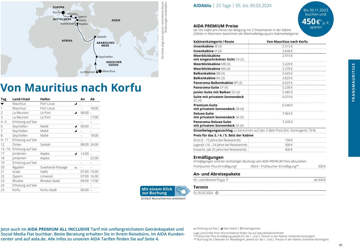 Prospekt Aida 01.10.2023 - 30.04.2024