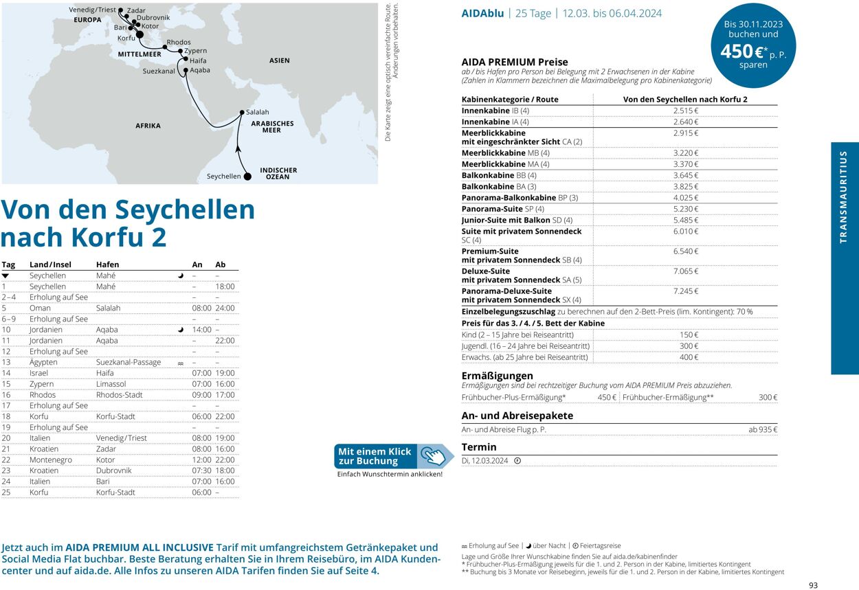 Prospekt Aida 01.10.2023 - 30.04.2024