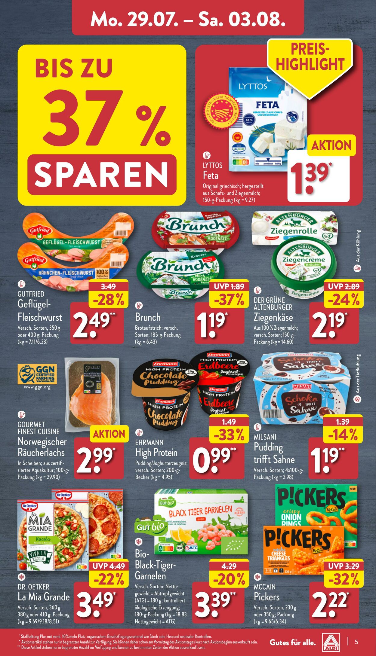 Prospekt Aldi-Nord 29.07.2024 - 03.08.2024