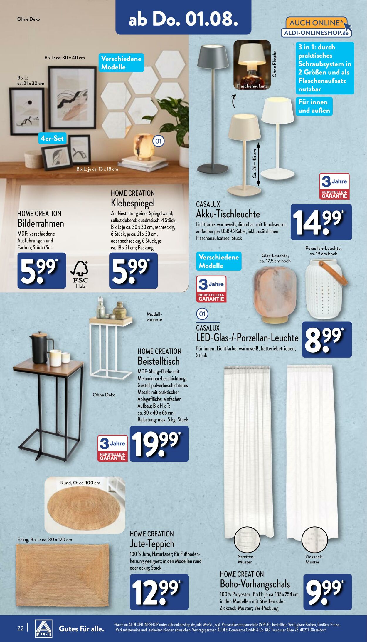 Prospekt Aldi-Nord 29.07.2024 - 03.08.2024