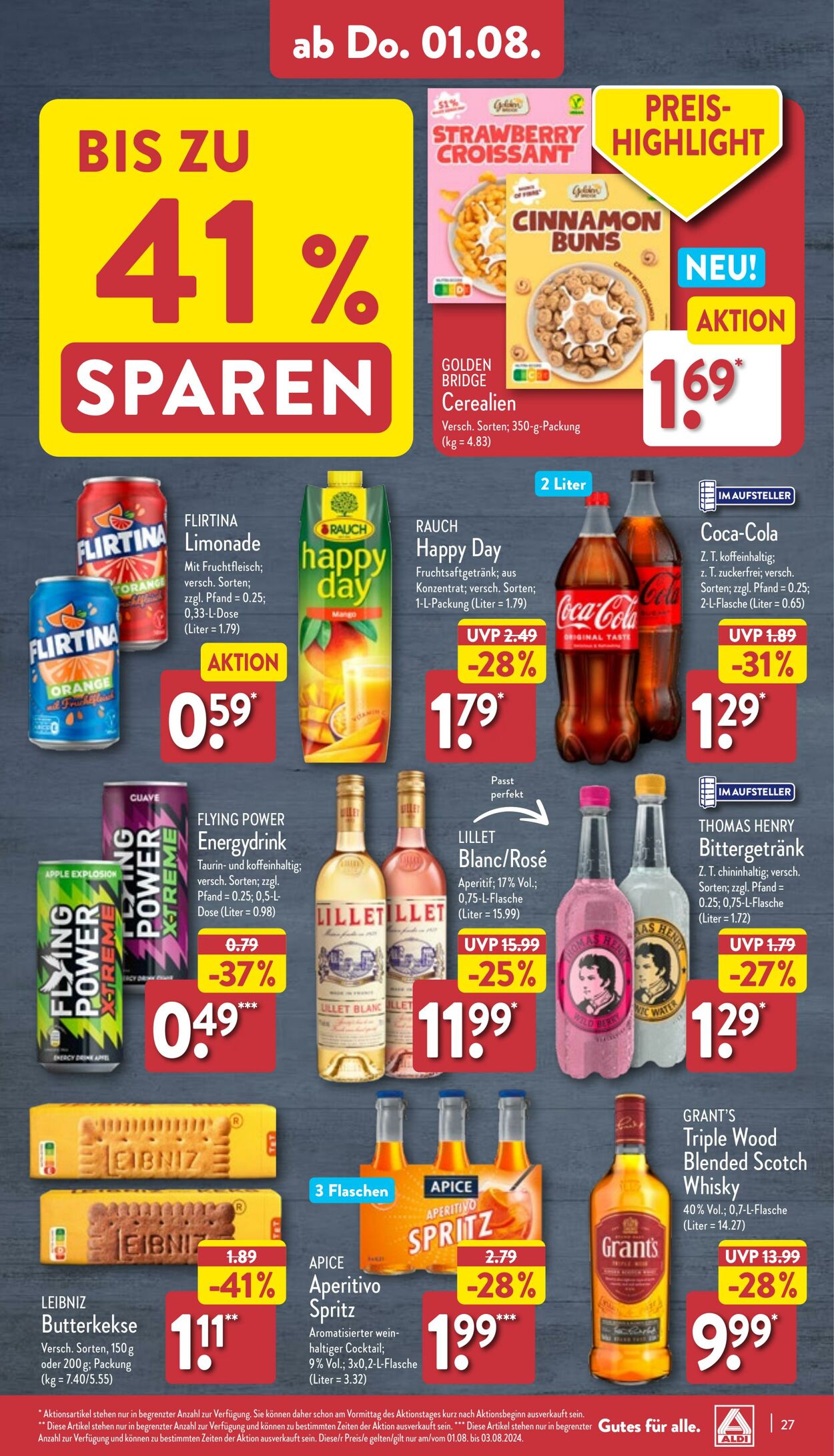 Prospekt Aldi-Nord 29.07.2024 - 03.08.2024