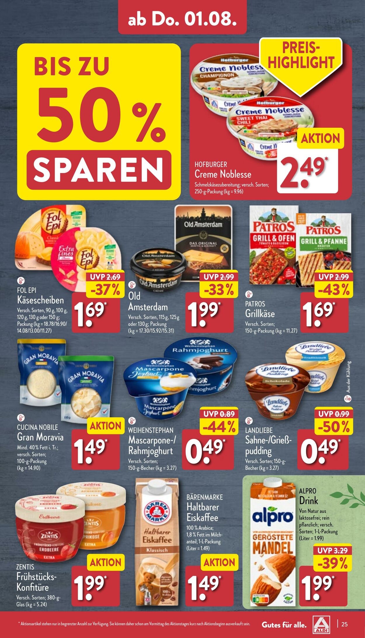 Prospekt Aldi-Nord 29.07.2024 - 03.08.2024