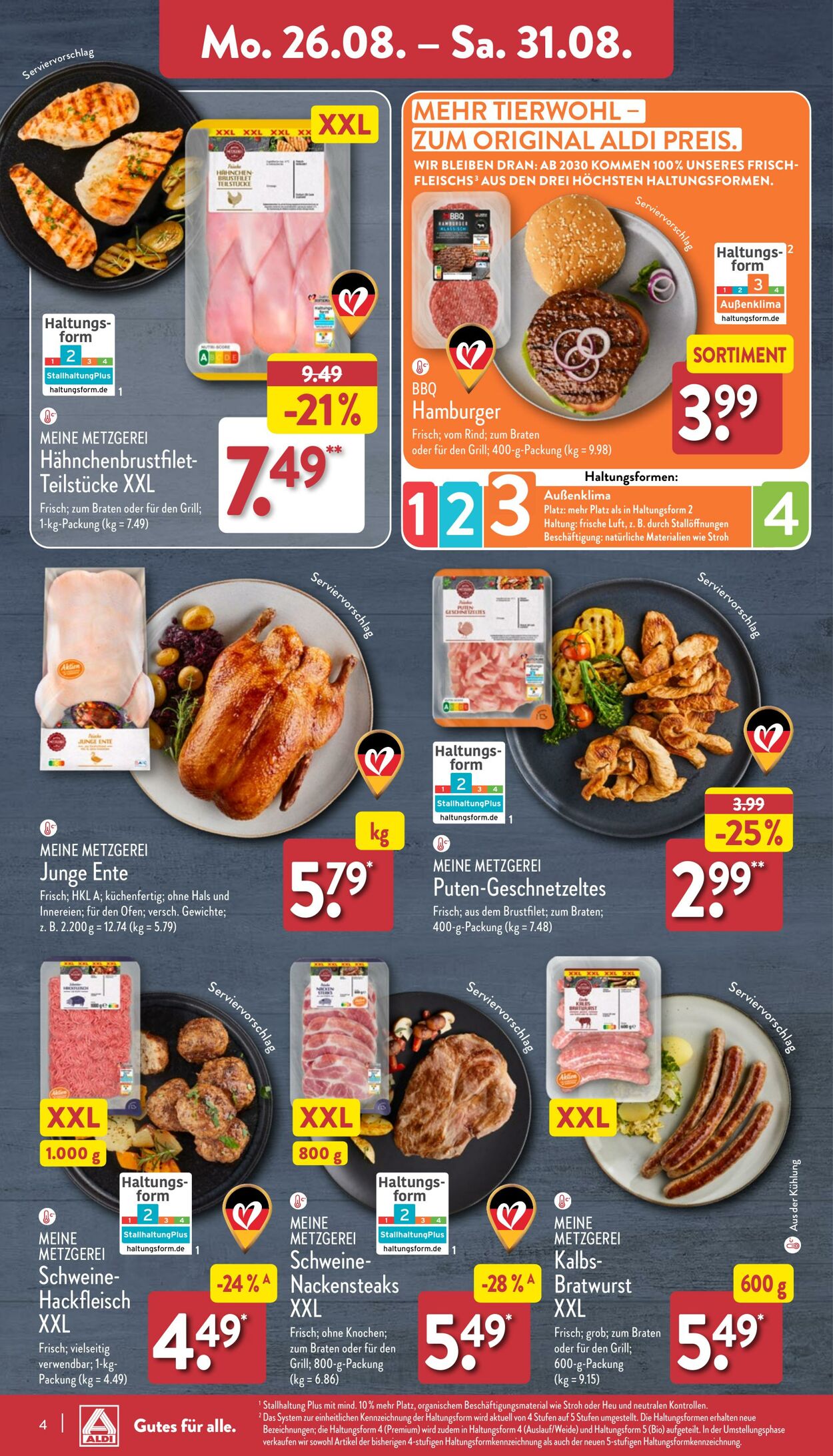 Prospekt Aldi-Nord 26.08.2024 - 31.08.2024