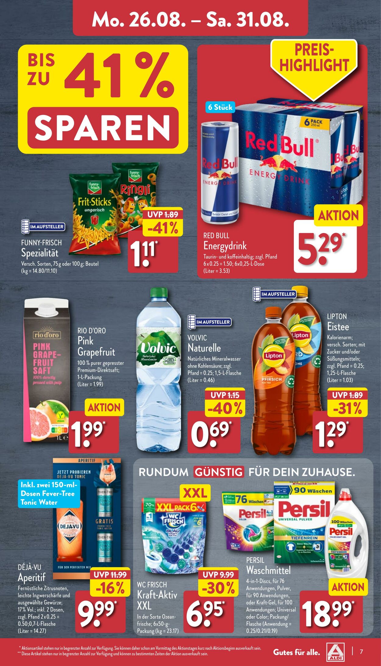 Prospekt Aldi-Nord 26.08.2024 - 31.08.2024