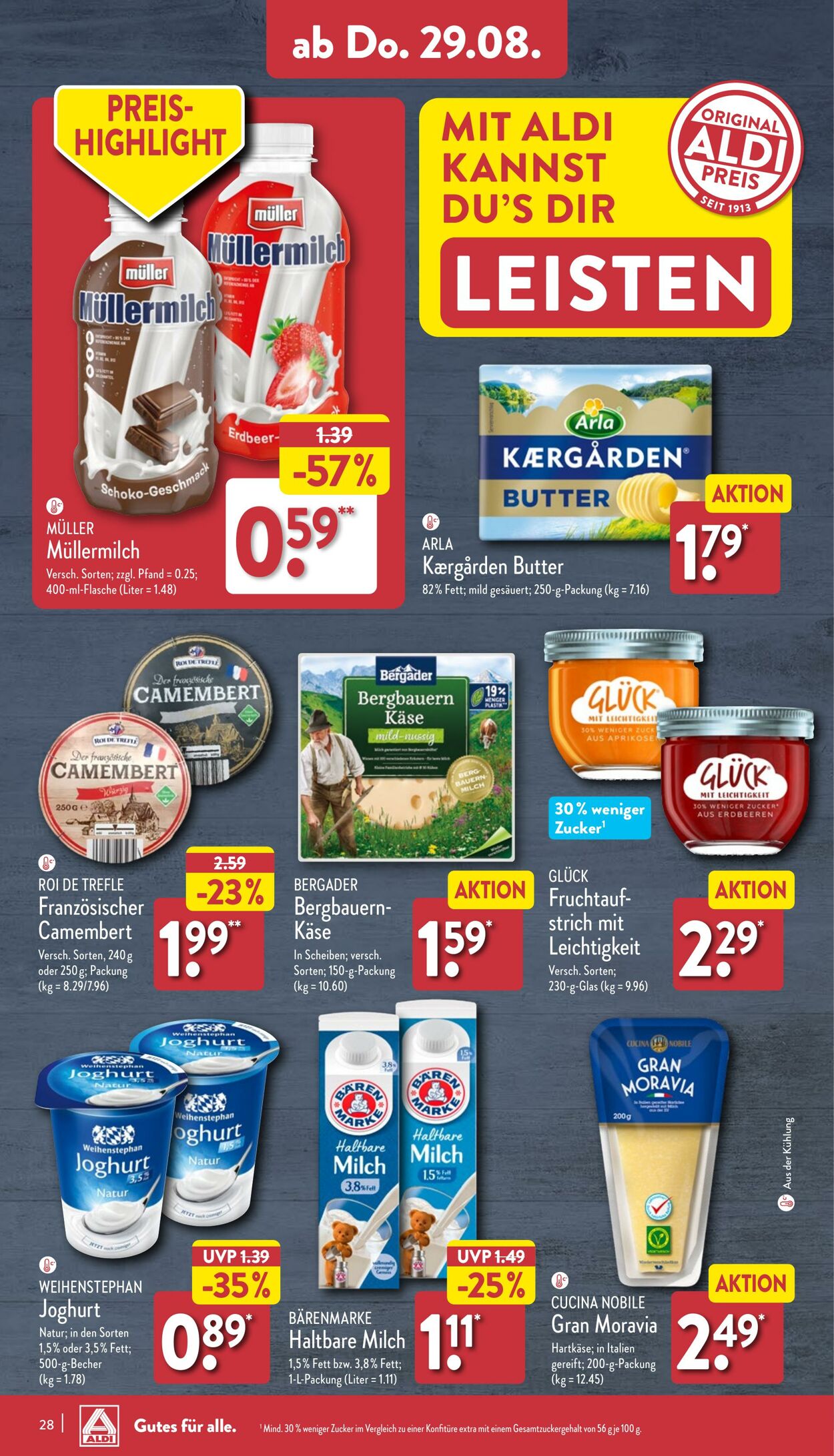 Prospekt Aldi-Nord 26.08.2024 - 31.08.2024