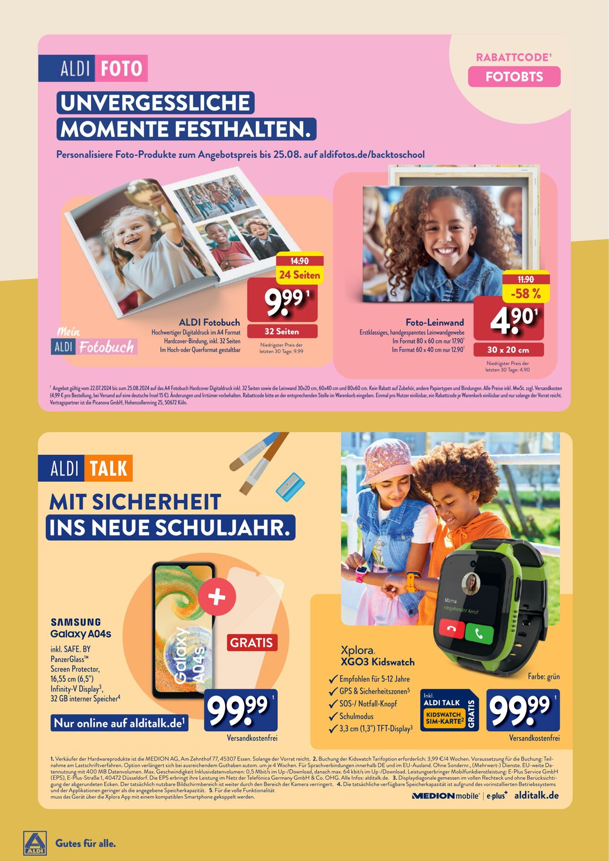 Prospekt Aldi-Nord 05.08.2024 - 24.08.2024