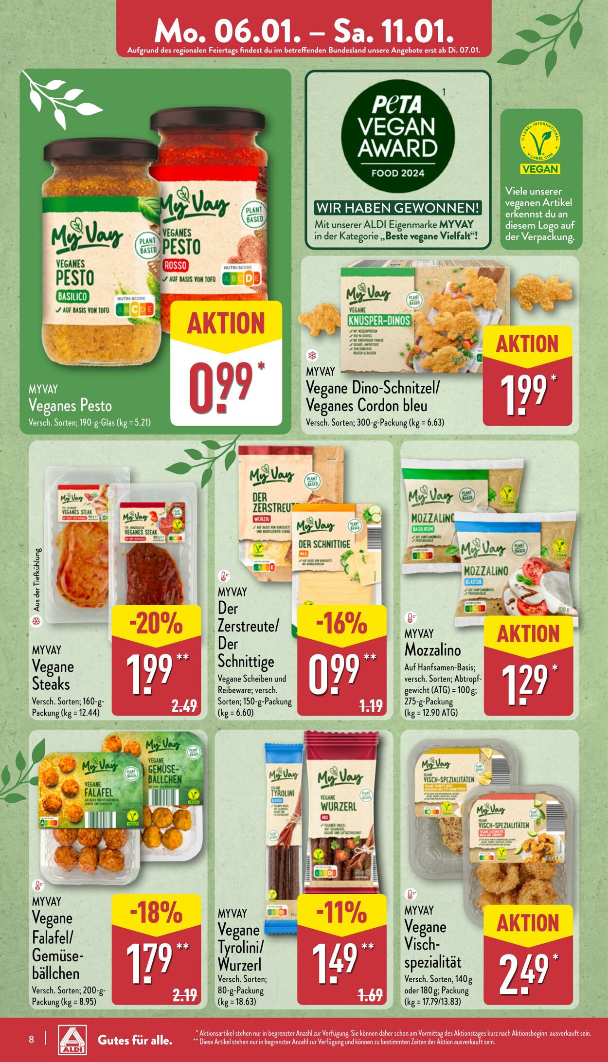 Prospekt Aldi-Nord 05.01.2025 - 12.01.2025