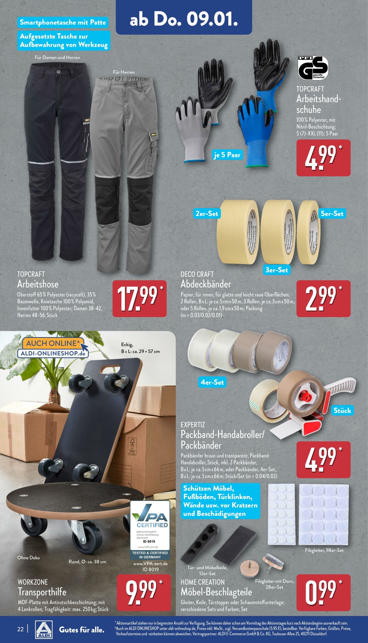 Prospekt Aldi-Nord 05.01.2025 - 12.01.2025