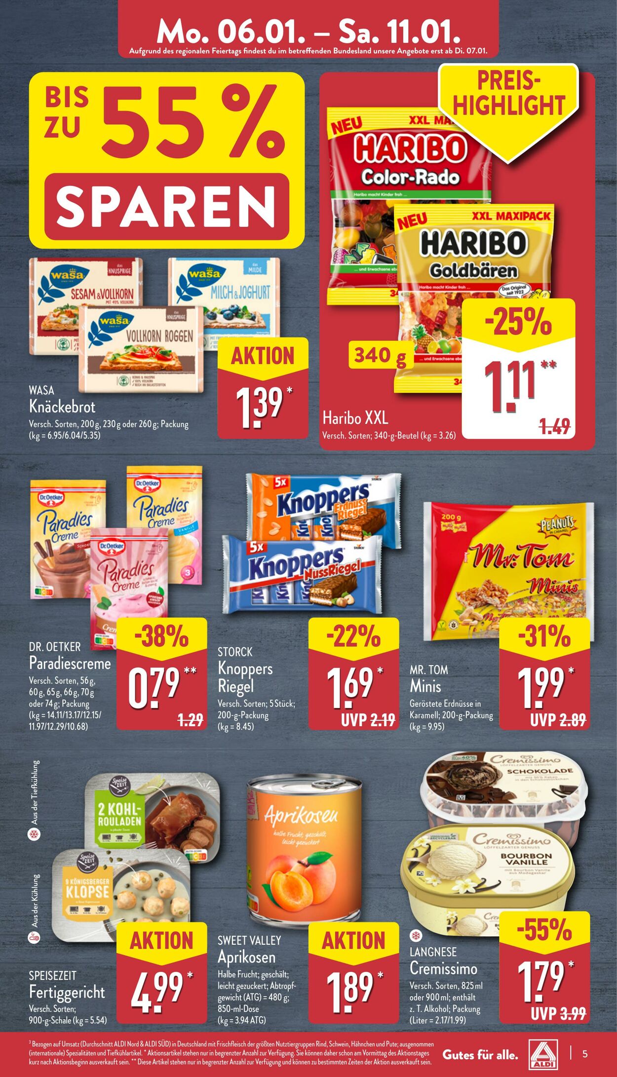 Prospekt Aldi-Nord 05.01.2025 - 12.01.2025