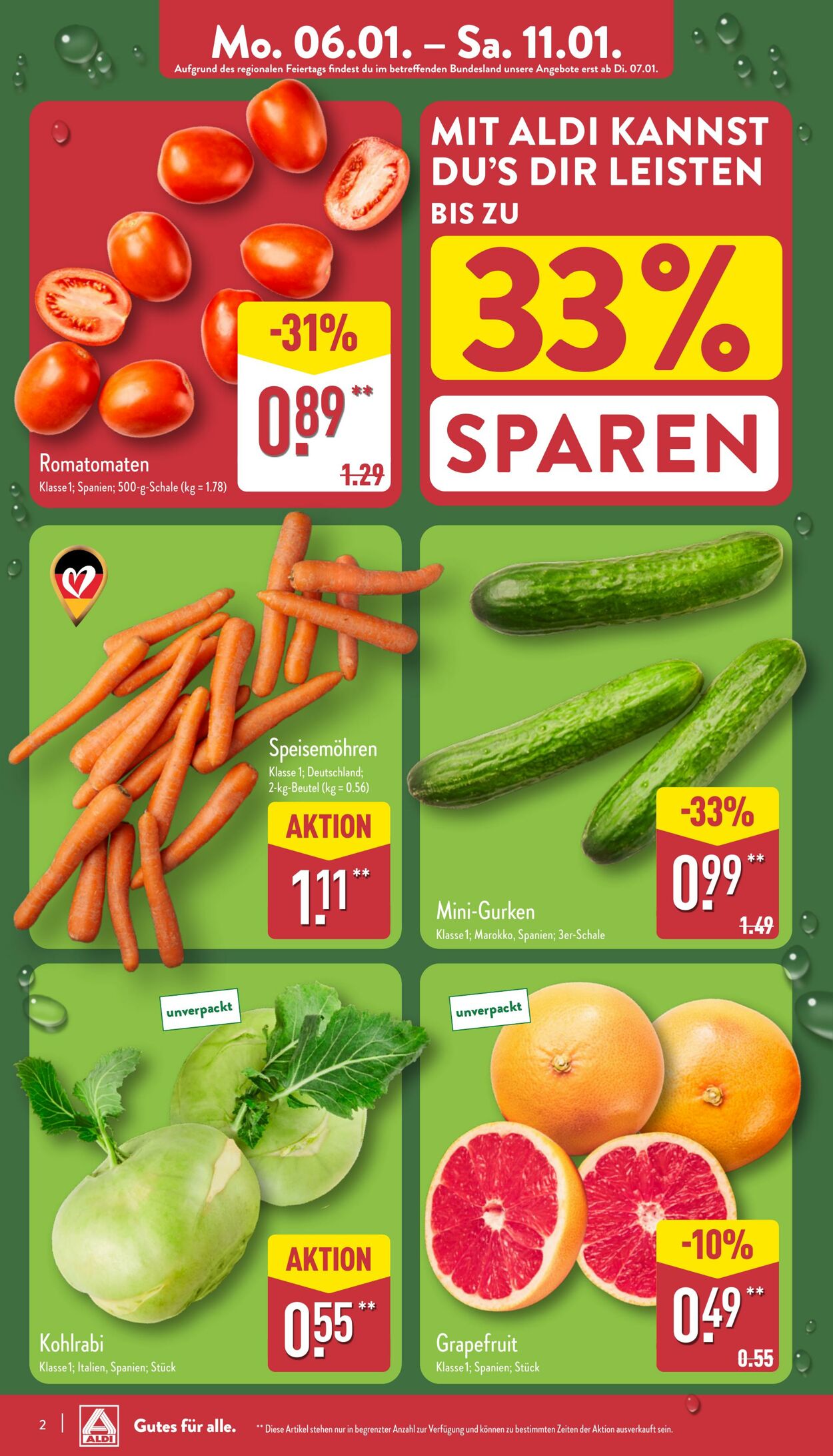 Prospekt Aldi-Nord 05.01.2025 - 12.01.2025