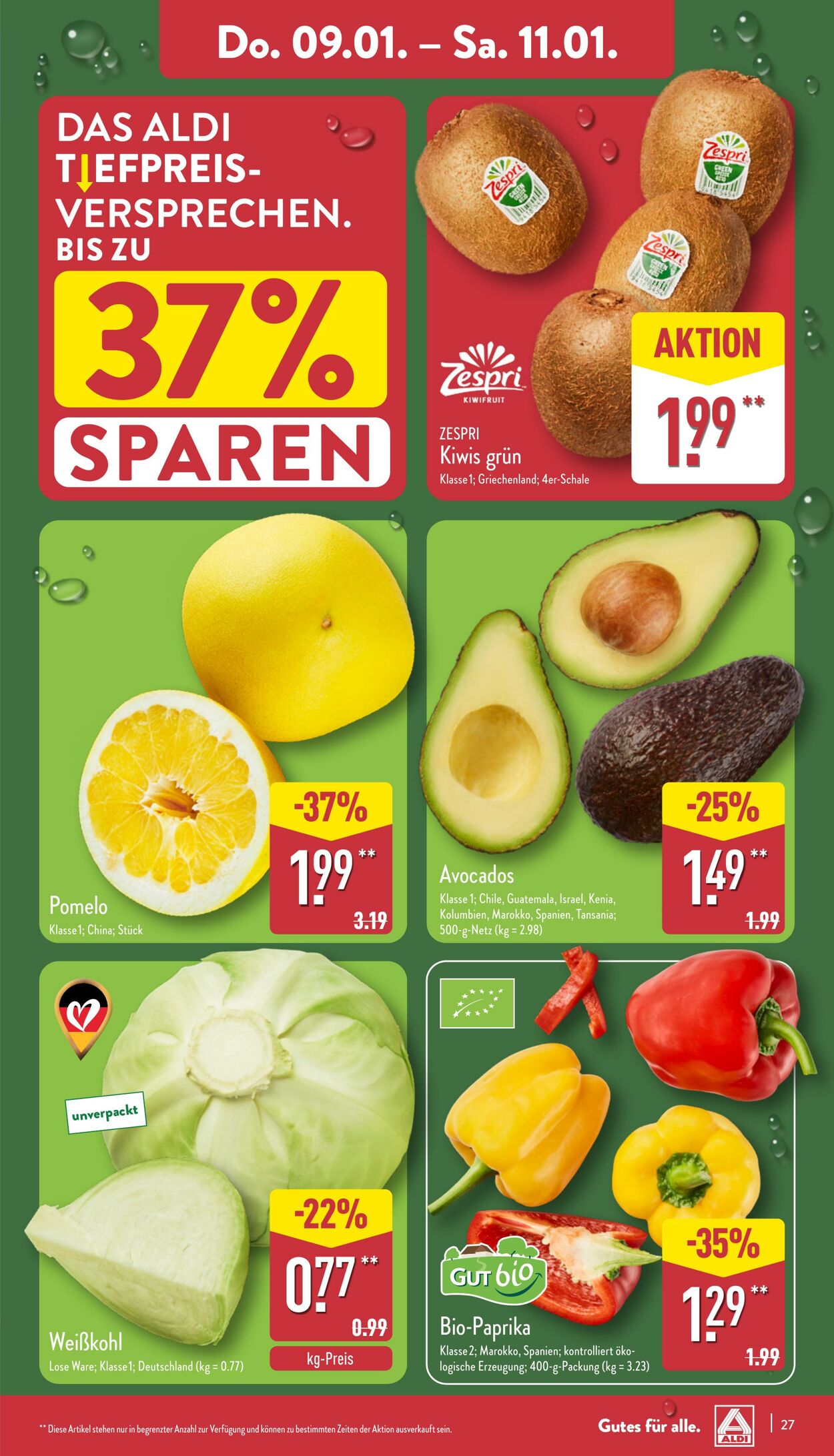 Prospekt Aldi-Nord 05.01.2025 - 12.01.2025