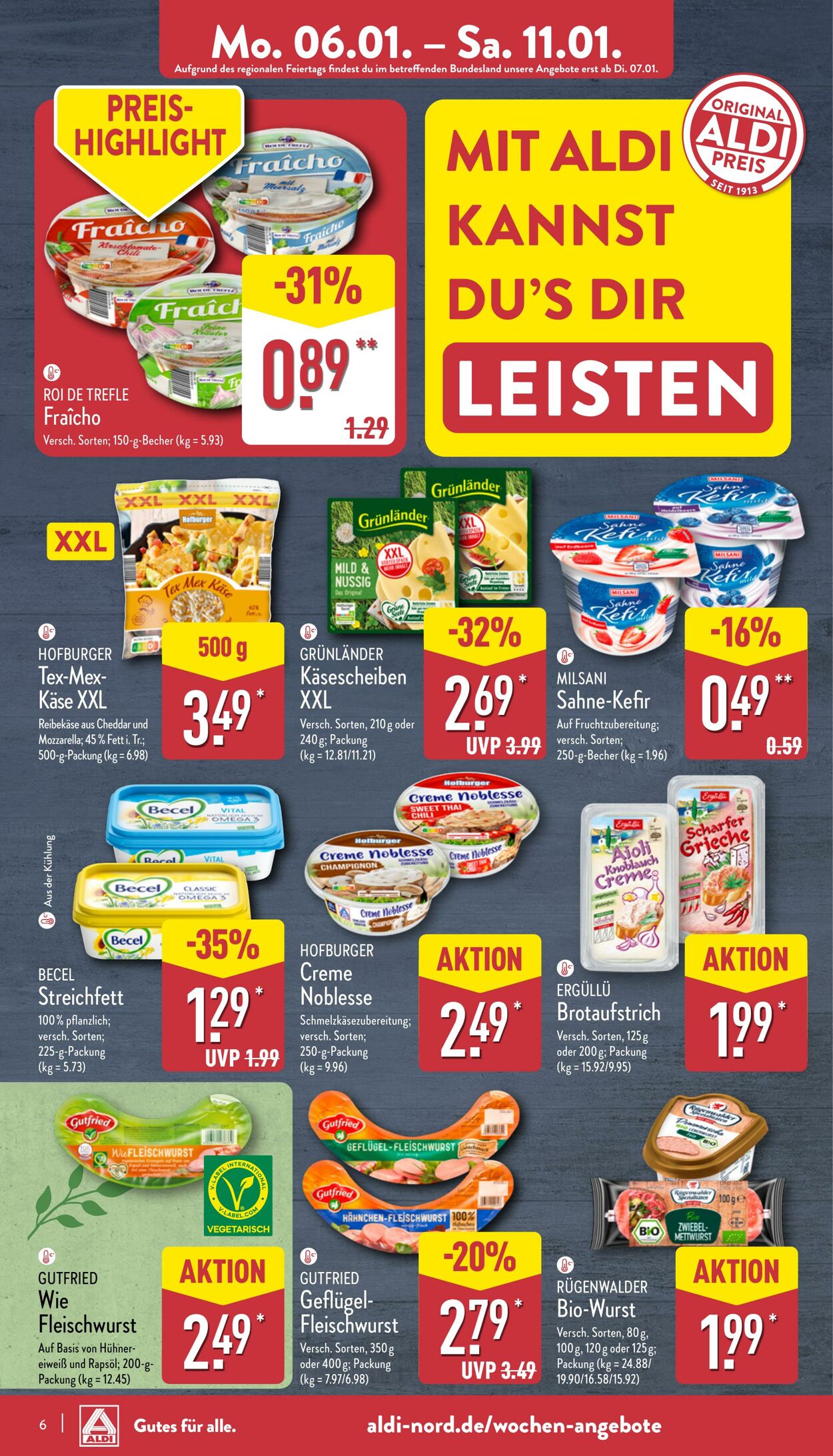 Prospekt Aldi-Nord 05.01.2025 - 12.01.2025