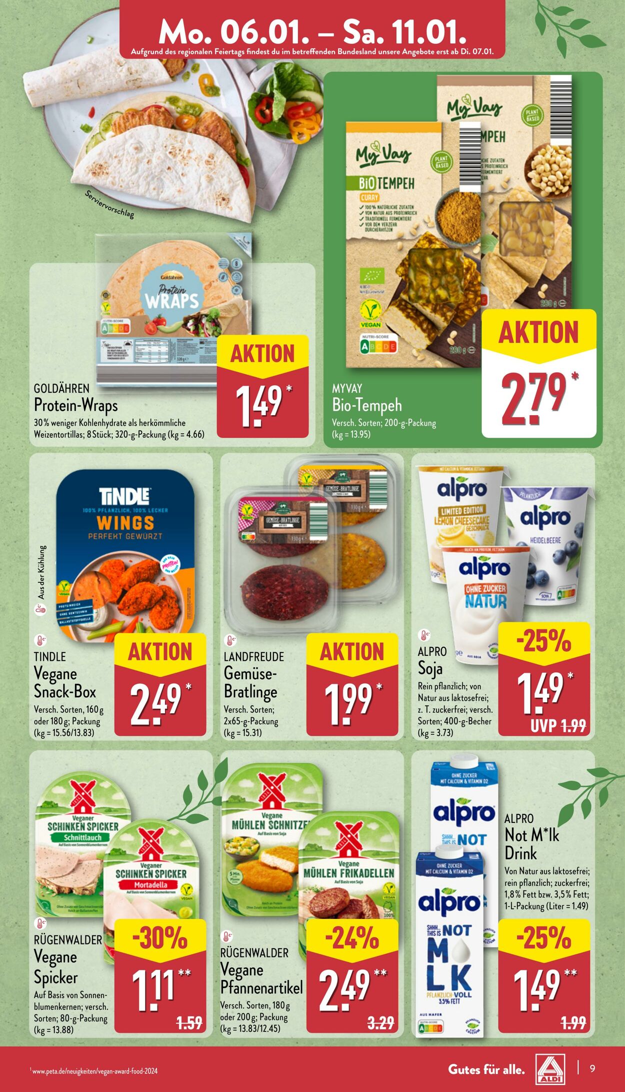 Prospekt Aldi-Nord 05.01.2025 - 12.01.2025