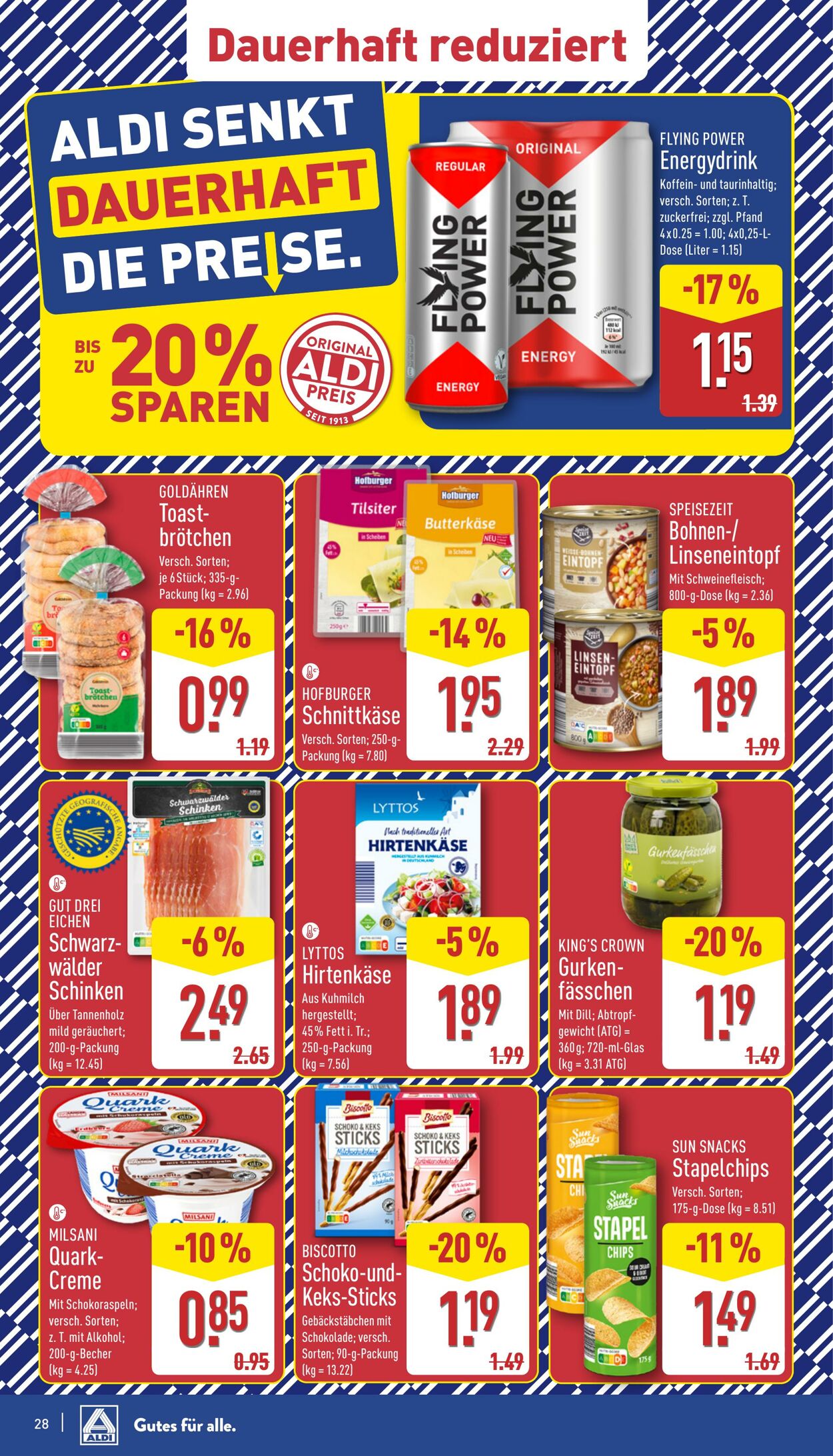 Prospekt Aldi-Nord 16.06.2025 - 21.06.2025