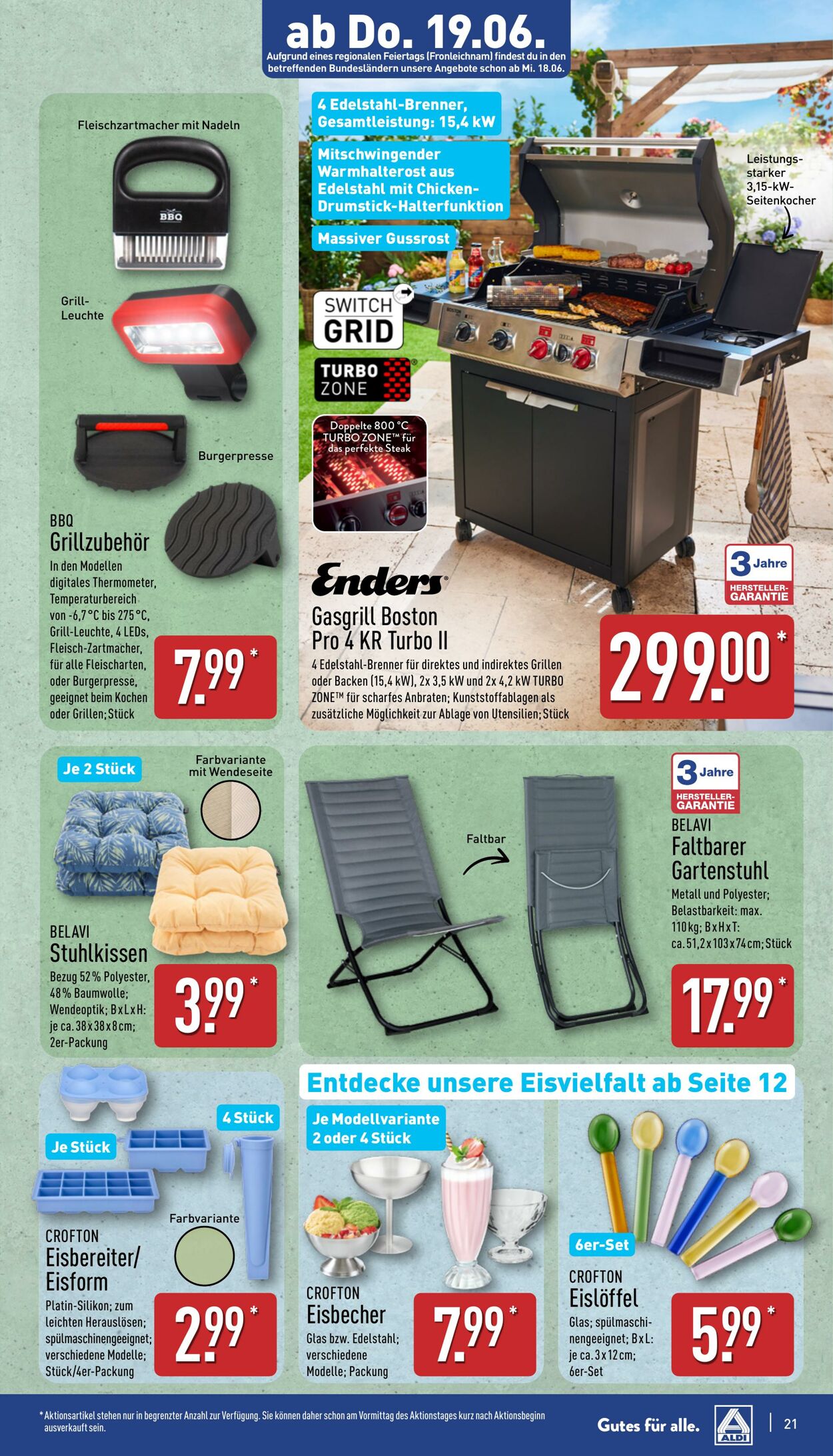 Prospekt Aldi-Nord 16.06.2025 - 21.06.2025