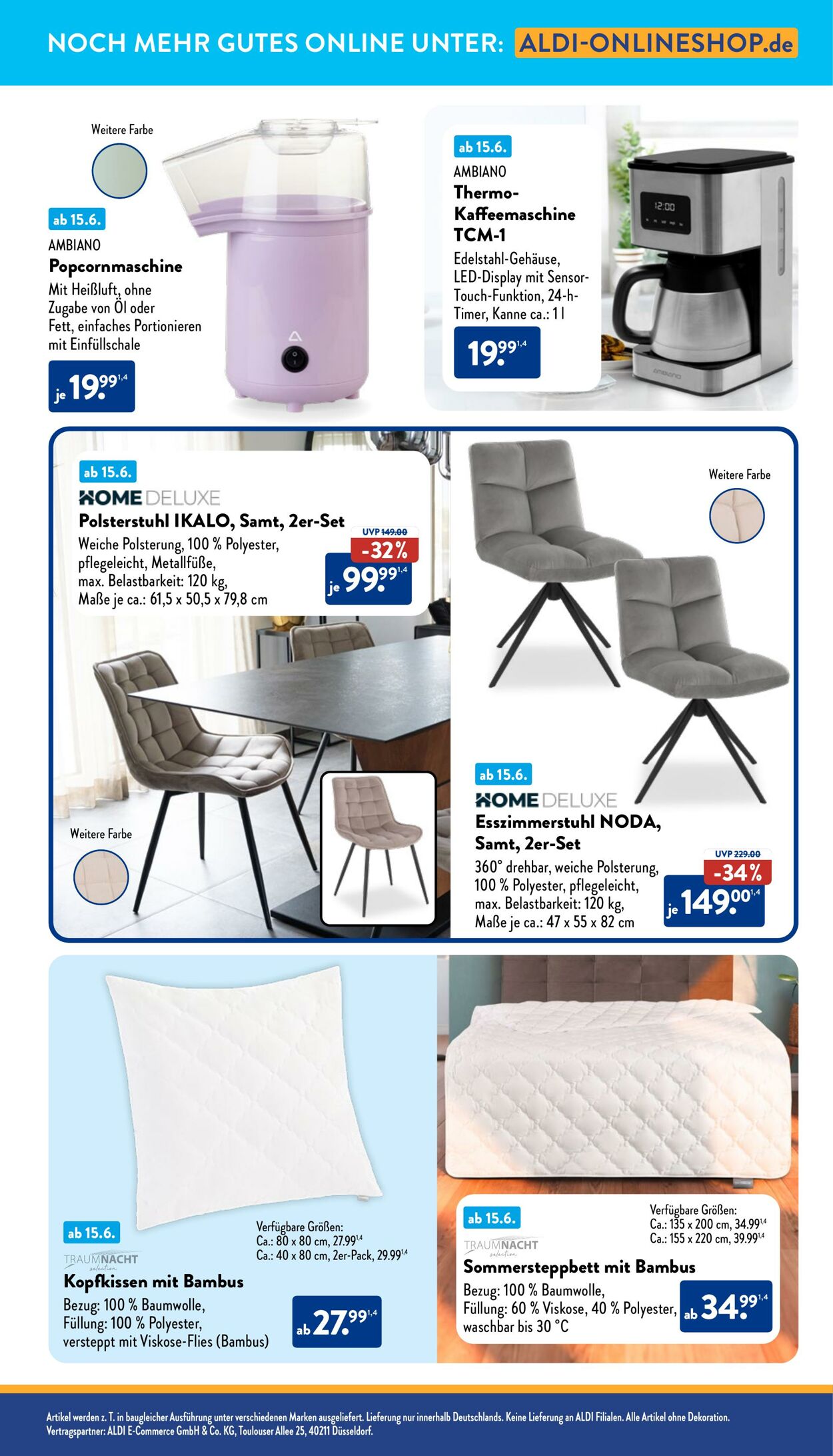 Prospekt Aldi-Nord 16.06.2025 - 21.06.2025